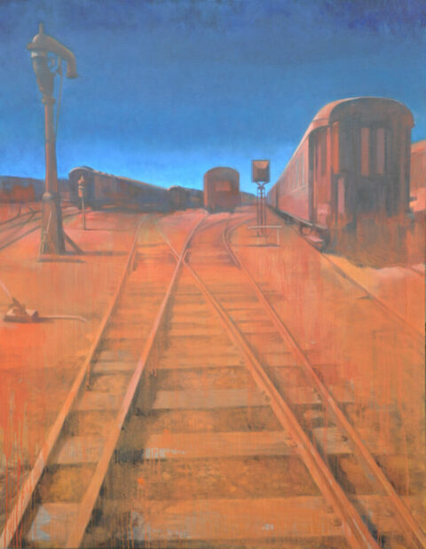 Rails de Longueville, 146x114 cm